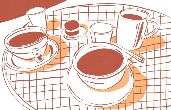 Two Cups of Coffee Rendezvous
