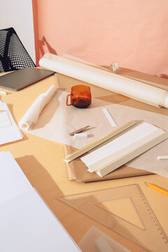 Unorganised working space