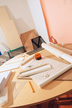 Unorganised working space