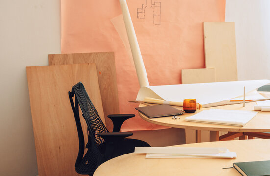 Unorganised working space