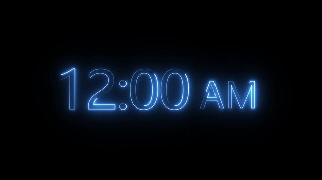 12:00 pm text animation background. and creating a stunning text animation.