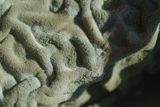 Texture of a mold With Patterned Surface in Close View