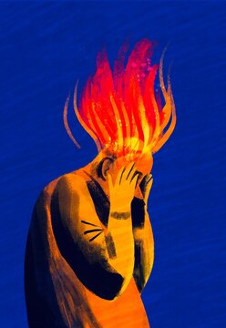 Under the Weight of Thoughts: Living with Anxiety and Inner Noise