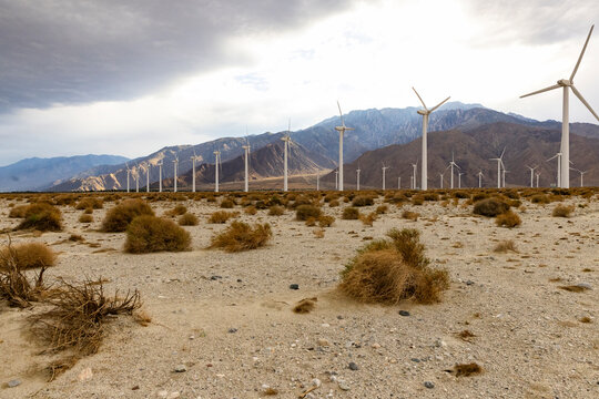 Alternative Wind Turbine farm  