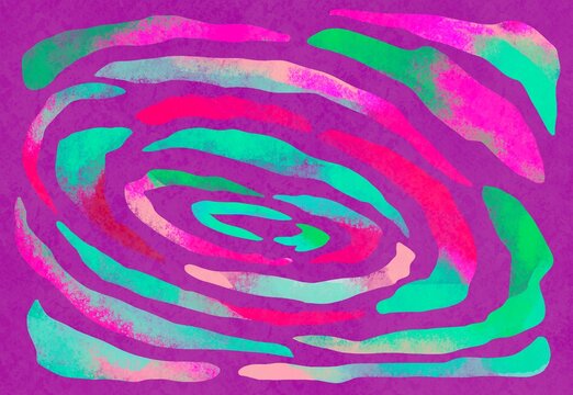 fantasy background with clouds flowing towards the center