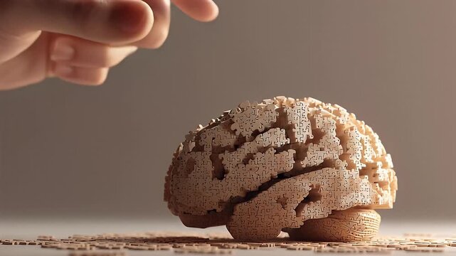Human Brain Puzzle Representing Rational Thinking and Logic