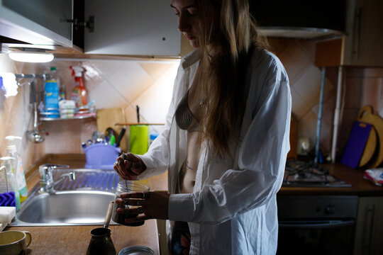  woman in the kitchen