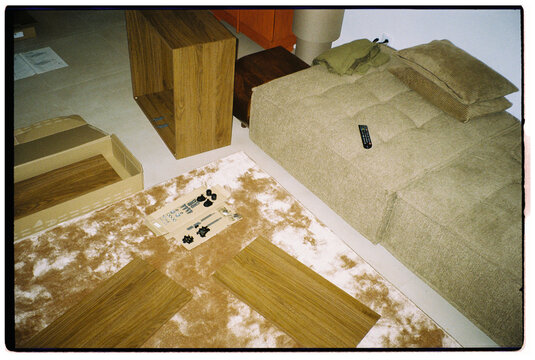 Furniture assembly at home