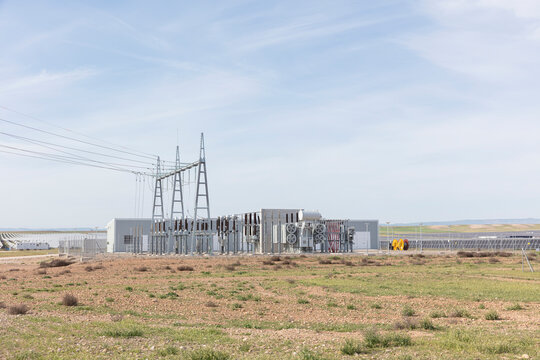 Solar photovoltaic power plant