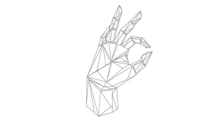 Obraz premium Interconnected hands forming a gentle bond.