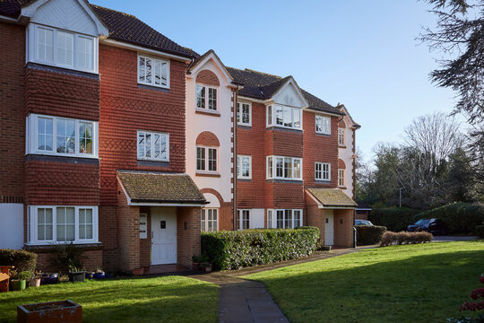 Low-rise Flats in suburban area 