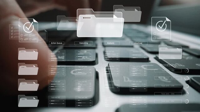 Project management system showing workflow stages, task progress, and review status. Task progress tracks completion, task progress improves workflow, and task progress ensures visibility. Marrow