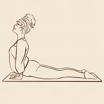Woman doing pilates