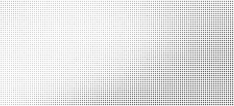 Retro grunge overlay halftone dot pixel pattern backdrop, gradient texture and digital technology background in pop art comic style. Distressed halftone dotted banner frame for social media business.