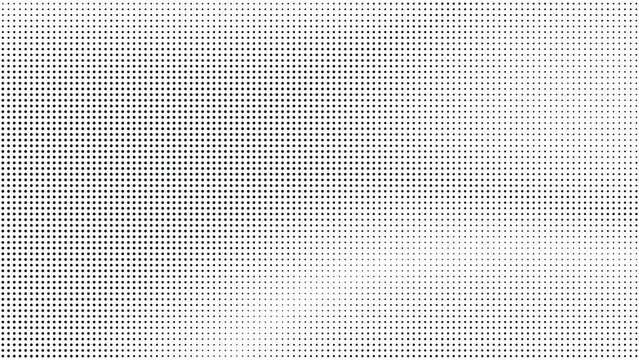 Retro grunge overlay halftone dot pixel pattern backdrop, gradient texture and digital technology background in pop art comic style. Distressed halftone dotted banner frame for social media business.