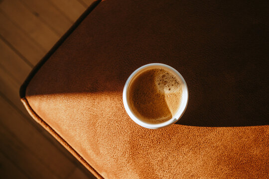 Morning Coffee in Sunlight