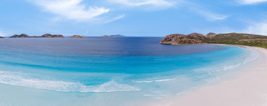 Aerial View Over Luck Bay Esperance