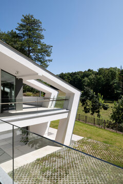 balcony of villa