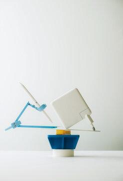 Everyday items sculpture