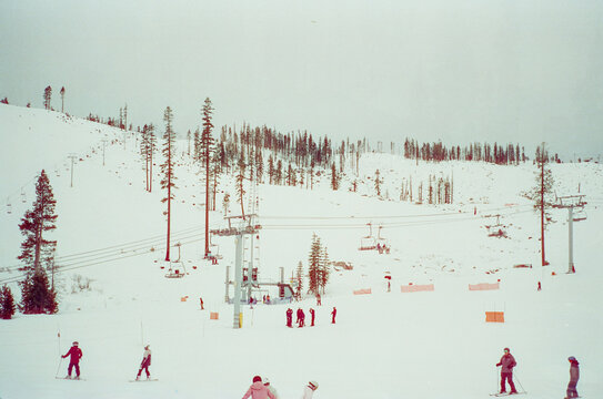 Stormy Ski Day