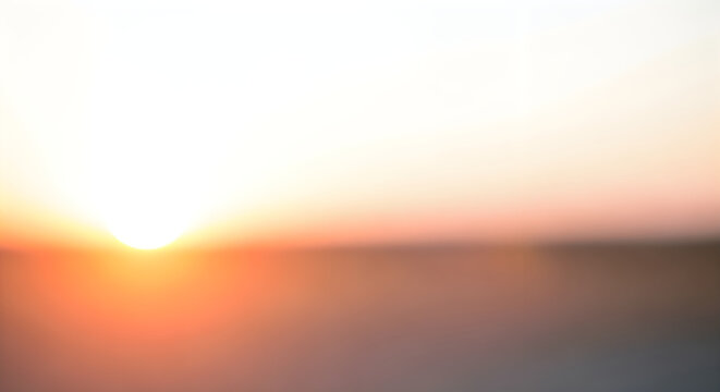 A serene sunset over a calm ocean with a vibrant sky