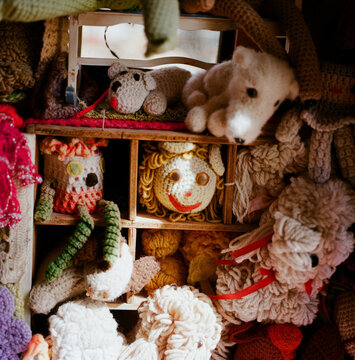 Crocheted animals