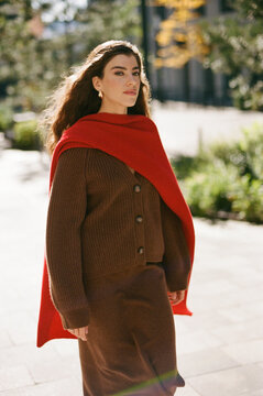 Calm Confidence in Warm Sunlight