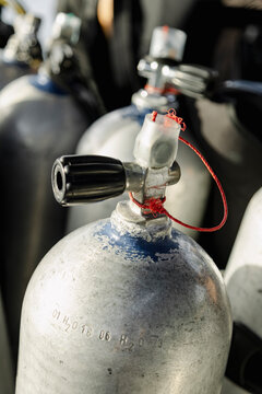 Scuba Tank Valve Detail Koh Tao