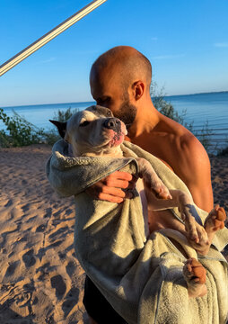 Sweet Gentle Pet Lovely Care After Summer Swim