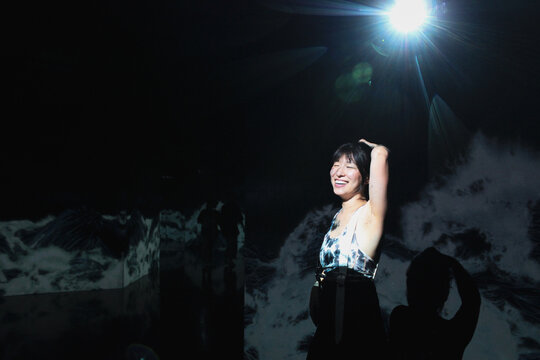 Dancer Under Spotlight