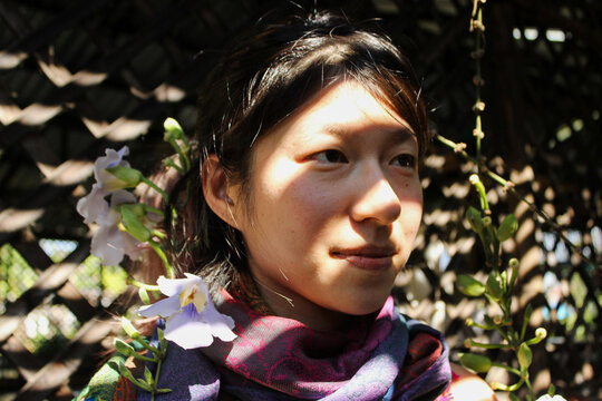 Portrait in Dappled Light