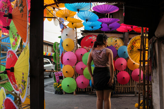 Umbrella Market Entrance