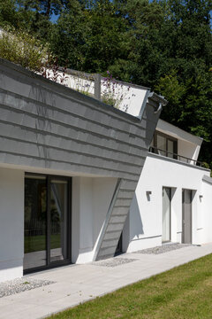 geometric facade
