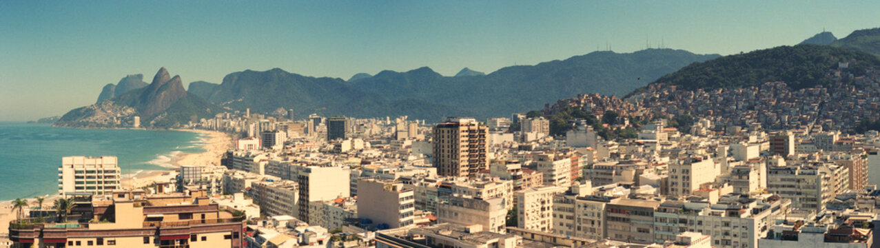 Ipanema Beach City Panorama