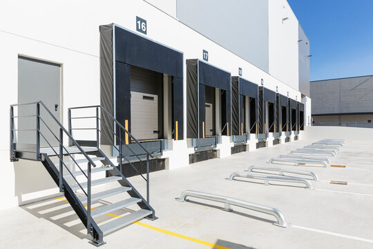 Empty Loading Dock Bays