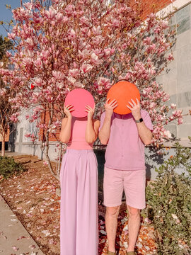 Anonymous man & woman