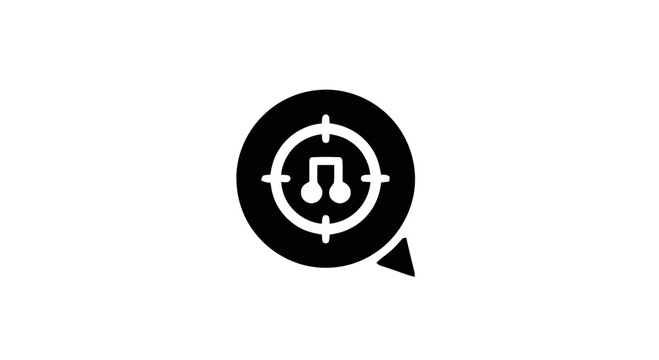 e mail symbol on white background