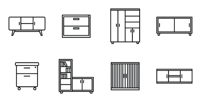 Storage Unit Computer Drawing