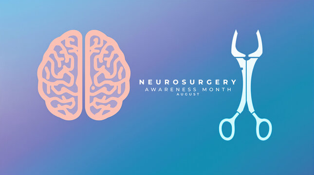 Neurosurgery Awareness Month Concept Image. focusing on brain surgery, spinal treatment, and neurological care.