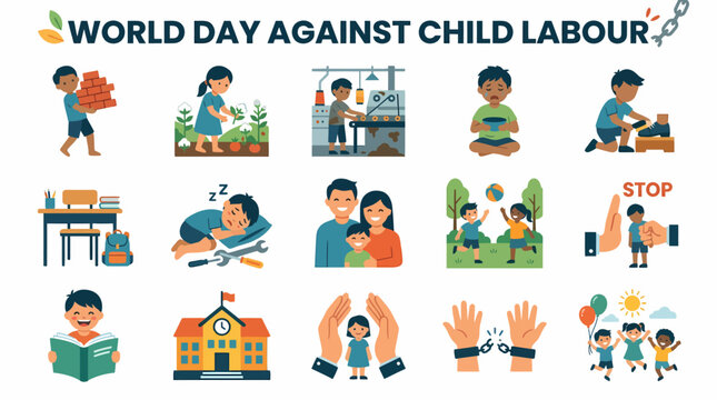 World Day Against Child Labour - Stop Child Exploitation
