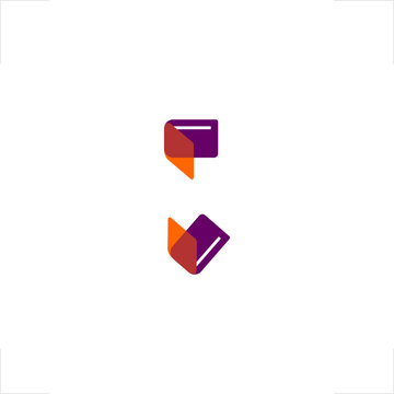 Secure e-wallet niche finance industry flat style logo merging a stylized letter P with a pocket wallet icon for mobile banking, crypto savings, and transaction brand identity use