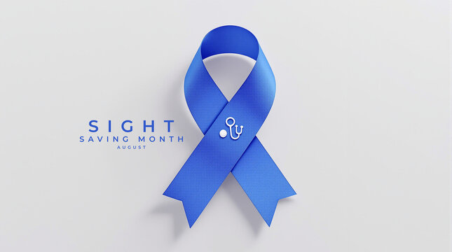 Sight Saving Month Concept Image. featuring vision protection, eye health, and preventive care.