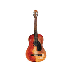 Fototapeta premium Acoustic Guitar Instrument Music.