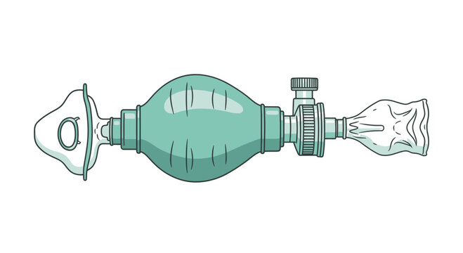 Manual Resuscitator Device for Ventilation