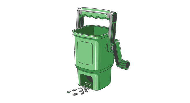 Manual Seed Sower for Garden Planting and Precise Crop Distribution