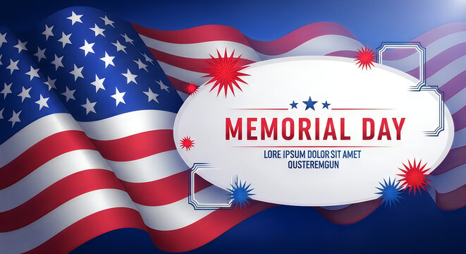 Memorial day baseball honoring heroes with american pride and patriotic celebration