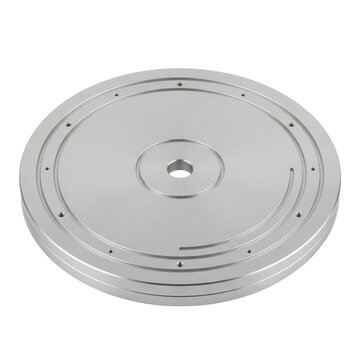Semiconductor Equipment Components Metal Wafer Chuck Plate with Precision Machined Holes