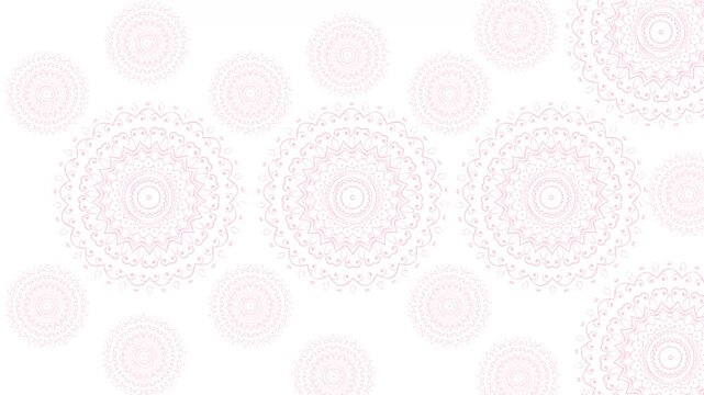 Abstarct Mandal Background - 4K (LOOP)