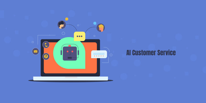 Conversational AI customer support system, voice automation for telephonic language processing and insist message reply.