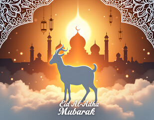 Obraz premium Eid al-adha